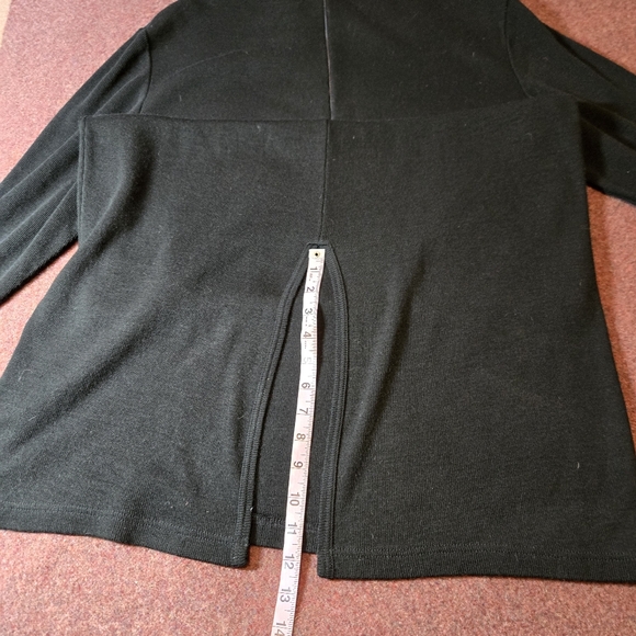 Vintage Mock Neck Knit Zipback Dress From Romania Size Large Y2K - Picture 10 of 10